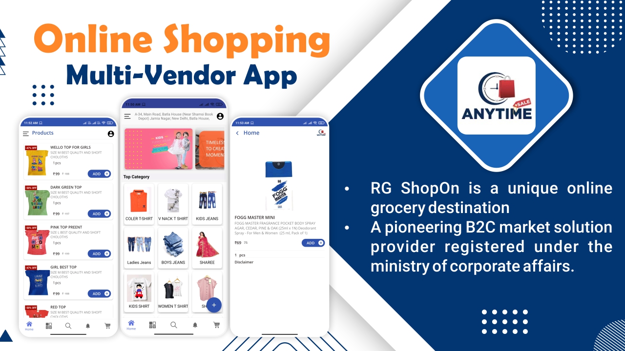 Anytime Sale – Food & Drink App – Multi Vendor App